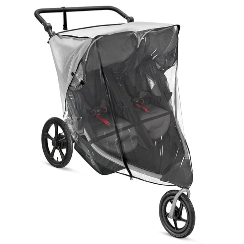 Salcod Stroller Rain Cover Compatible with BOB Gear Duallie Strollers, Weatherproof, Protect from