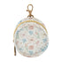 PYBUG Letter Round Pacifier Storage Case, Polyester & TPU Lined with Hook Buckle,