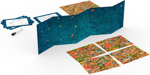 IELLO Last Message Cooperative Card Game for 3 to 8 Players, Family Game to Test Memory and Deduction Skills, Ages 8+
