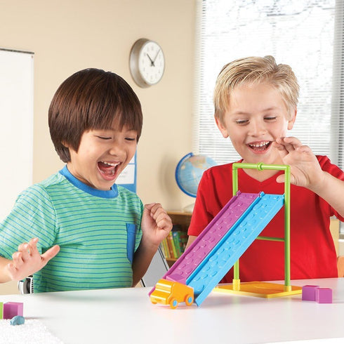 Set Learning Resources STEM Force & Motion Activity - Toddler Sensory Toys, Critical Thinking, Problem Solving