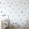 Stylish Animal Wall Stickers - Nursery, Toddler, Kids Jungle Designs, Easy to Apply Baby Wall Stickers