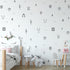 Stylish Animal Wall Stickers - Nursery, Toddler, Kids Jungle Designs, Easy to Apply Baby Wall Stickers