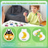 3-5, 52pcs Ladybug Self Correcting Alphabet Puzzle: Letter Matching Games for Toddlers Double-Sided Montessori ABC