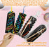 36 Sets Magic Scratch Art Bookmarks, 4 Style Rainbow Scratch Paper Art DIY Bookmarks for Party Favors