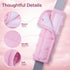 Pro Goleem Car Seat Strap Covers for Babies Girl Soft Car Seat Strap Shoulder Pads for All Car Seats, Stroller