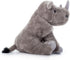 12 inches The Petting Zoo Rhino Stuffed Animal, Gifts for Kids, Wild Onez Zoo Animals, Southern Rhino Plush Toy