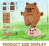 10-14,Micro (M3152) Capy-bara Mini Building Blocks for Kid,Party Favors for Kid Blocks Capy-bara Gift for Boys Girls