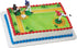 DecoSet Batter Up 3 Piece Decorations Set, Cake and Cupcake Toppers for
