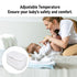 Oreilet Baby Wipe Warmer, Adjustable Temperature Large Capacity Wet Wipes Heater with Gentle Night Light, for Baby Care