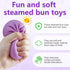 Silkivana Dumpling Squishy, Mystery Squishy Dumpling Box, Soft Squeeze Dough Ball for Stress Relief, Stretchy Bun