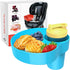 Car Seat Snack Tray for Kids: Kids Car Travel Tray with Cup