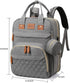 Loyybee Backpack, Pack Diaper Bag Baby Diaper Bag with Changing Station Multifunctional Travel Baby Bag, Waterproof
