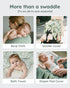 47 47 Inches (Pack 2) Yoofoss Muslin Swaddle Blankets, Organic Baby Blankets, x Receiving Blanket for Baby Boys
