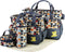 Wilytyres 5PCS Diaper Bags Tote Set, Waterproof Mummy Diaper Bags, Maternity Bag with