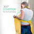 San Francisco Baby Nursing Cover Up, Breathable 360° Privacy Breastfeeding Blanket - Luxury Yellow
