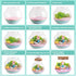 JOYEEMAX 4 5 6 7 8-12 Mermaid Light-Up Terrarium Kit for Kids - LED Night Light Birthday Gift for Girls Ages Year Old