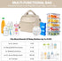 ZIOZERTT Momcozy/Eufy/Elvie/Willow/Medela Pack 6 9 Wearable Breast Pump Bag,Breastmilk Cooler Travel Bag Compatible