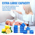 8 Pack Compatible with Diaper Genie Pails Diaper Pail Refills | Lemon Scent Continuous Liner Rolls for Baby |