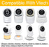 iTODOS Baby Monitor Floor Stand Holder, Compatible with Vtech VM901/VM919/VM819/VM924/VM776/VM818, Strong Heavy Metal