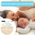 Gosknor Wooden Baby Announcement Sign, Hello World Newborn Birth Sign Welcome Baby Name Plaque for Home Hospital