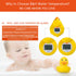 b&h Baby Thermometer, Infant Floating Toy Safety Temperature Thermometer (Winking Duck)