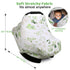 Summer Nursing Cover Breastfeeding Scarf, Car Seat Covers for Babies Infant Carseat Canopy, Stretchy Soft Breathable