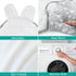Biloban Baby Swaddles 0-3 Months for Boy Girls, Warm Quilted Baby Swaddle, Newborn Swaddle, Adjustable Swaddle Blanket, Lovely Grey Hearts, 1 Pack by Biloban