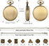 Mini DND Dice Set: 7pcs Polyhedral Metal D&D Dice with Smooth Pocket Watch Shell Case, Gifts & Accessories