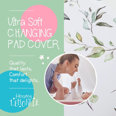 Honey Lemonade - Baby Infant Changing Pad Cover Pad Liner Ultra Soft Breathable Changing Table Cover Boy Girl Neutral