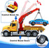 15" 3 4 5 6 SpringFlower Large Tow Truck Toy, Toy for Years Old Boy Toddlers, Truck Vehicle with Racing Car, Traffic