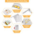 Insulated Breastmilk Cooler Bag for Pump Parts - Waterproof Design