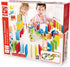 Hape Dynamo Wooden Domino Set | Award Winning Building Block Set for Kids, 107 Solid Pieces of Fun