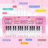 37 Kids Keyboard Piano, Keys Keyboard Electric Digital Piano, Early Learning Educational Musical Toys Piano for Kids
