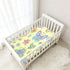Bseiialft 52 28 Colorful Butterflies Flowers Cute Crib Sheets for Boys Girls Soft and Breathable Cotton Baby Sheets