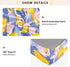 miaozhen 1 Pack 52x28 Cotton Baby Crib Sheets Soft Comfy Funny Nile Wolf Colorful Toddler Mattress Sheet for Nursery de