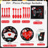 Yisong 168 Set 24 Pcs Nurse Graduation Party Decorations, Doctor Medical Birthday Tableware Guests Dinner Dessert