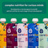 Cerebelly Baby Food Pouches, Organic Kale Sweet Potato Apple, 4 oz, Pack of 6, Healthy Toddler Snacks
