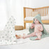 2 Pack 100% Susurration Thick Muslin Baby Towels, Cotton Soft and Absorbent Baby Bath Hooded Towel for Newborn, Infant