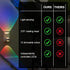 GE Color-Changing Swivel LED Night Light, Plug-in Dusk to Dawn Sensor, Rotating Ambient Lighting Projector for Kids