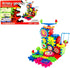 Gear Building Toy Set - Interlocking Learning Blocks - Motorized Spinning Gears - 81 Piece Playground Edition