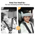 Child Car Seat Head Support - Baby Safety Car Seat Neck Relief Holder, Adjustable Head Band Strap Headrest, Baby & Kids
