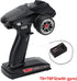 2.4GHz 6CH 1/8 1/10 TRX4 SCX10 Parts(T6FG) INJORA RC Transmitter Controler and Receiver with Gyro Remote Inside