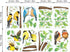 Robin Birds Wall Stickers, Tree Branch Wall Decals for Kids Bedroom and Living Room Nursery Art Decor