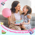 2 Pack Cloud Slime Kit with Red Watermelon and Mint Charms, Scented DIY Slime Supplies for Kids