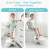 Set(One Maliton Baby Potty Training Seat with Step Stool, Potty Training Toilet for Boys Girls, Anti-Slip Toddler Stool