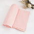 CoolaPeach 2 Pack Backing,39x29.5 Inches,Printed Minky Baby Blankets,Super Soft Receiving Blankets with Muslin Cotton