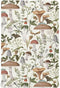 Maunzc Mushrooms and Berries Crib Sheets Soft Mattress Cover for Baby and Toddler