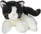 Bearington Domino Cat Stuffed Animals - 15" Realistic Tuxedo Cat Plush -