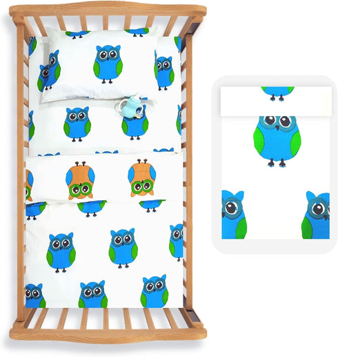 Trade Star Beautiful Baby Crib Bedding Set with 3 Yard Super Soft
