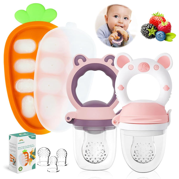 Baby Fruit Food Feeder Pacifier - Fresh Food Feeder, Infant Fruit Teething